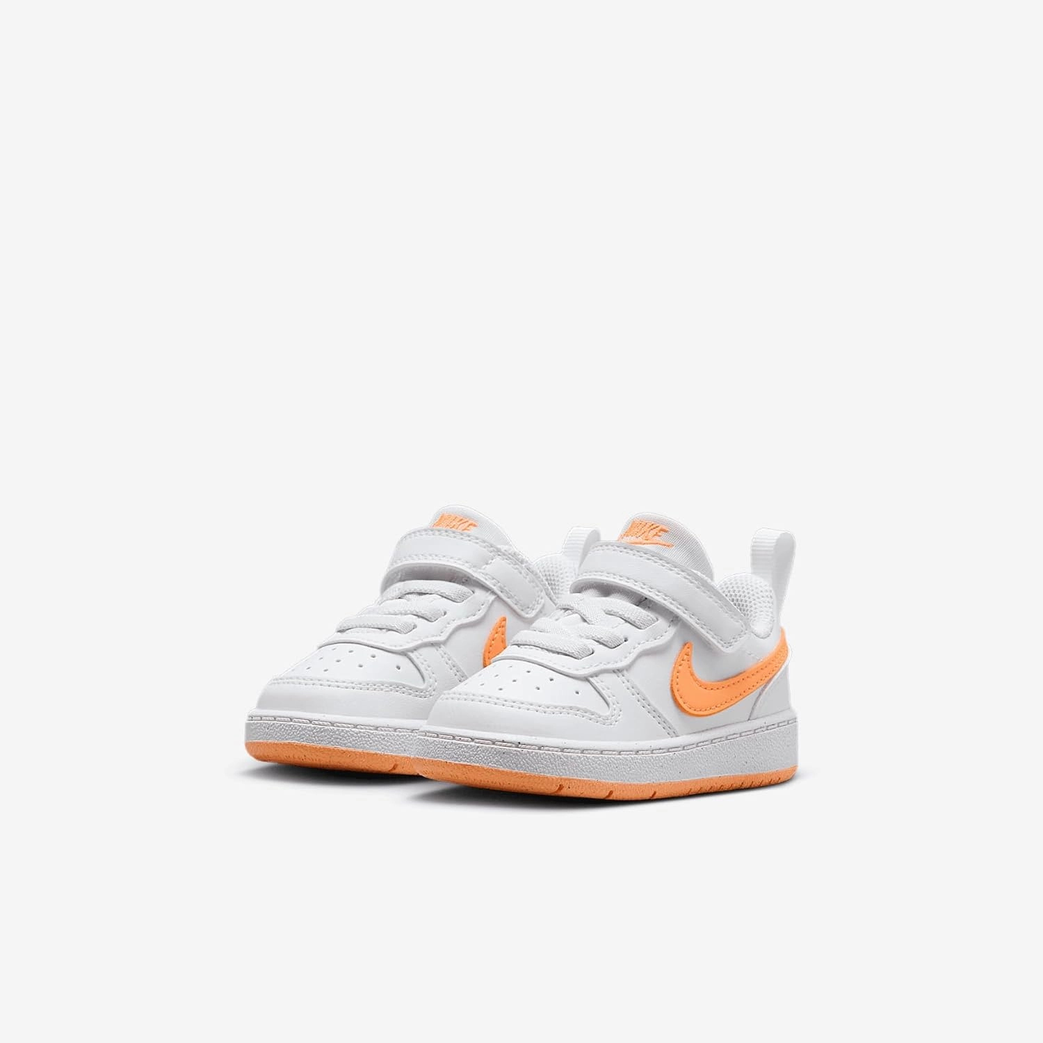 Nike Court Borough Low Recraft Baby/Toddler Shoes (DV5458-119, White/White/Peach Cream)