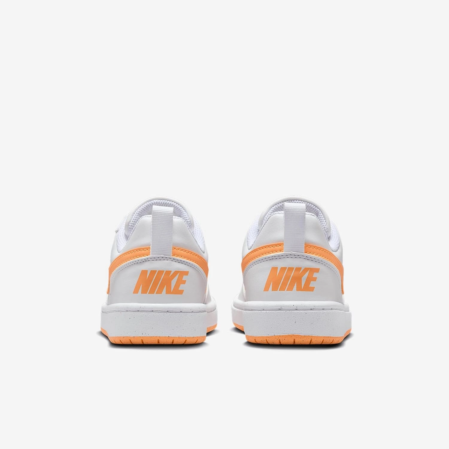Nike Court Borough Low Recraft Big Kids' Shoes (DV5456-119, White/White/Peach Cream)