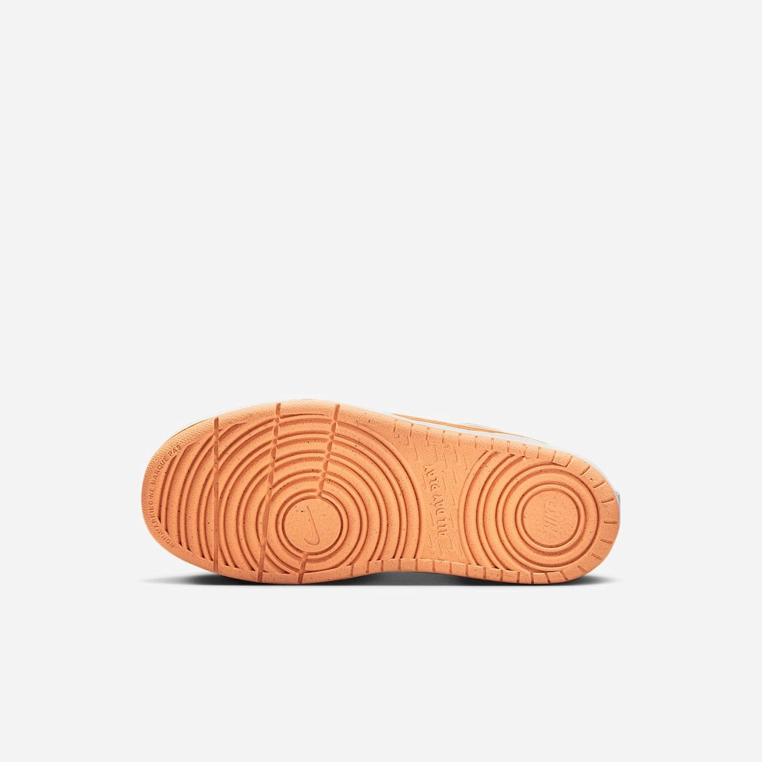 Nike Court Borough Low Recraft Little Kids' Shoes (DV5457-119, White/White/Peach Cream)