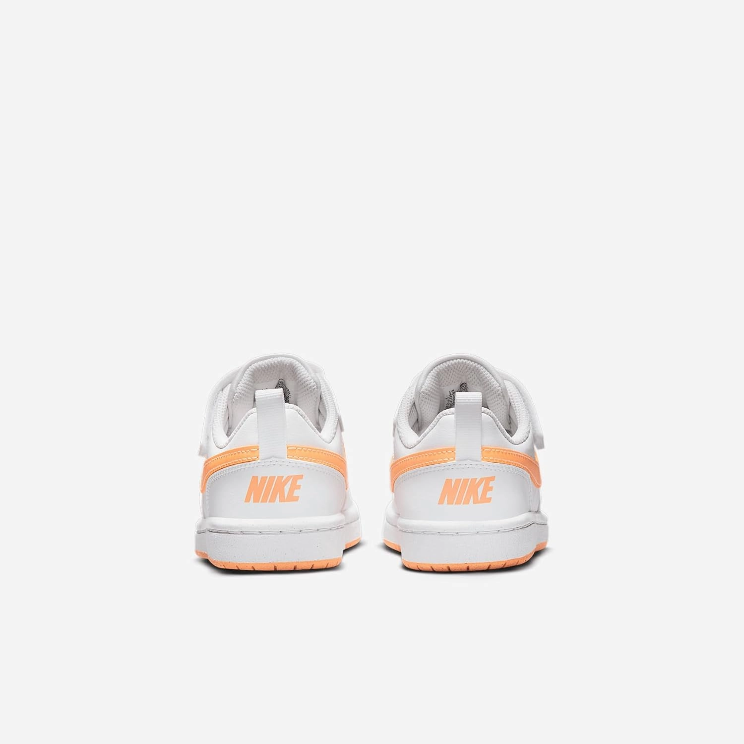 Nike Court Borough Low Recraft Little Kids' Shoes (DV5457-119, White/White/Peach Cream)