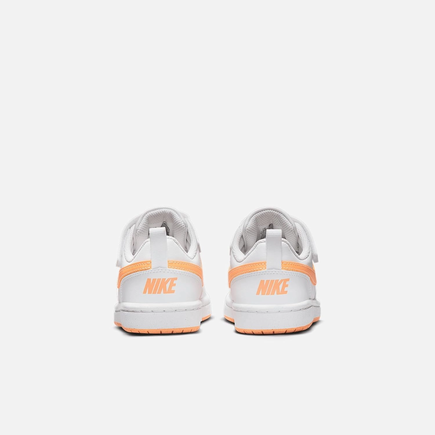 Nike Court Borough Low Recraft Little Kids' Shoes (DV5457-119, White/White/Peach Cream)