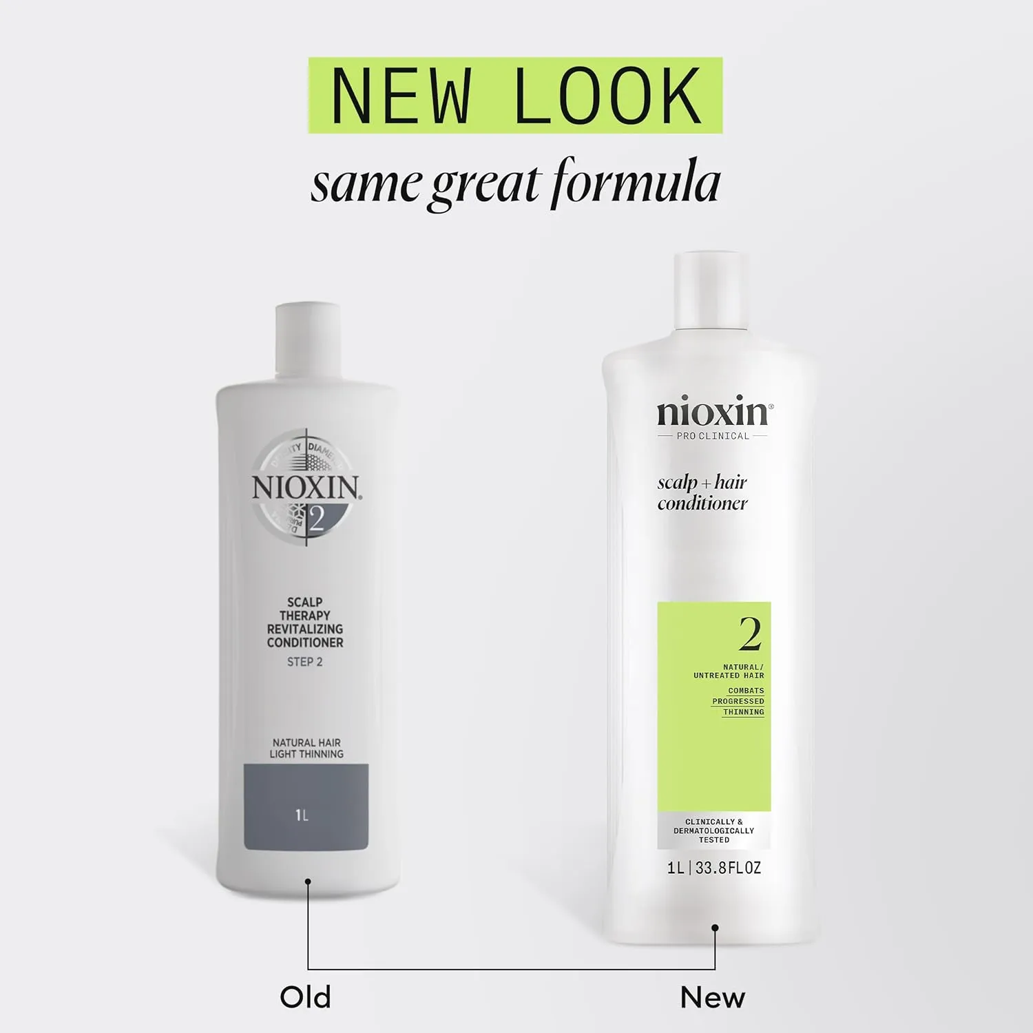 Nioxin System 2 Scalp   Hair Thickening Conditioner for Natural Hair with Progressed Thinning | Boost Hair Density with Niacinamide & Biotin | Refreshed Scalp with Healthy Shine