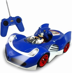 NKOK RC Sonic SSAS R2 Car with Lights, Blue (614)