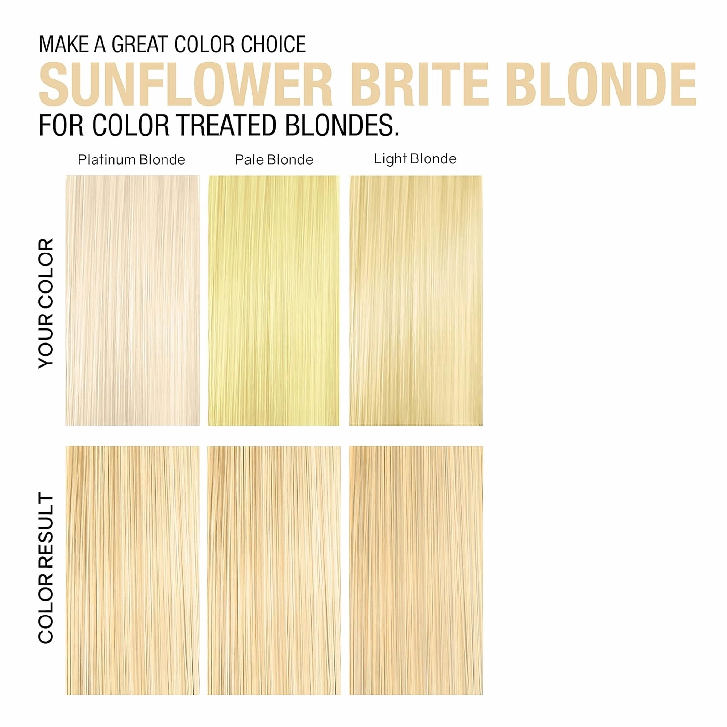 No Fade Fresh Sunflower Bright Blonde Depositing Shampoo   Conditioner Duo - Enhance Color, Prevent Fading & Tone Hair