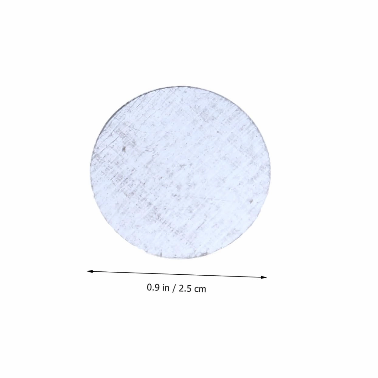 NOLITOY 200pcs Double-sided Round Adhesive Iron Plates for Eyeshadow Makeup Bottom Sheets for Cosmetic Cases Essential Tool for Women Girls