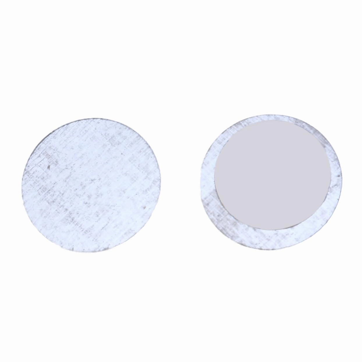 NOLITOY 200pcs Double-sided Round Adhesive Iron Plates for Eyeshadow Makeup Bottom Sheets for Cosmetic Cases Essential Tool for Women Girls