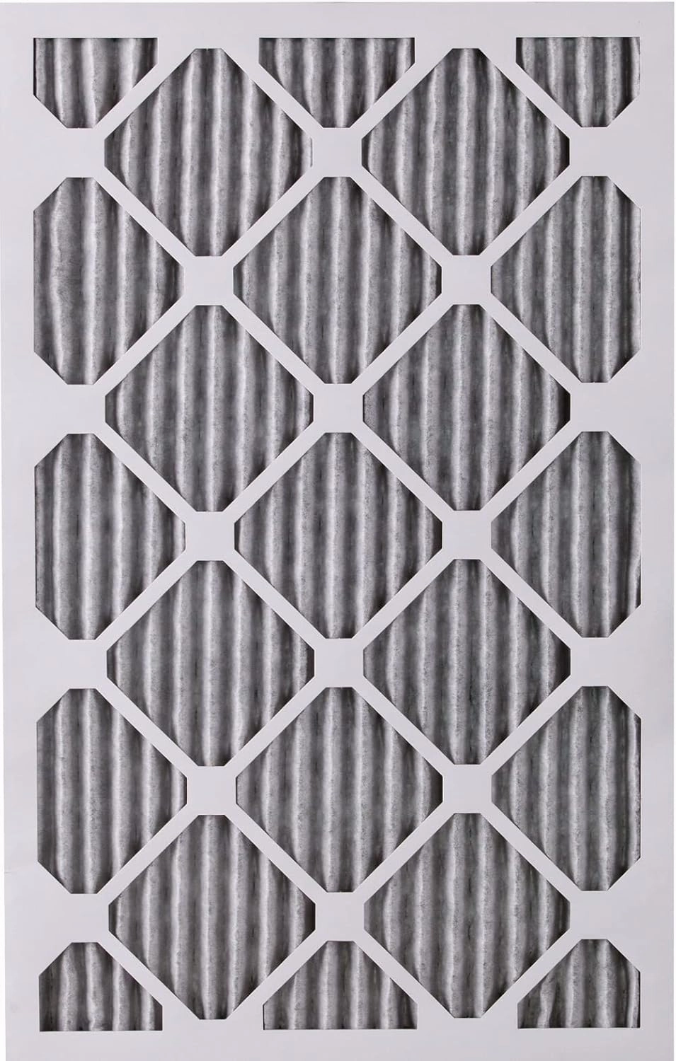 Nordic Pure 20x25x1 (19 1/2 x 24 1/2 x 3/4) Furnace Air Filters MERV 12 Pleated Plus Carbon 6 Pack
