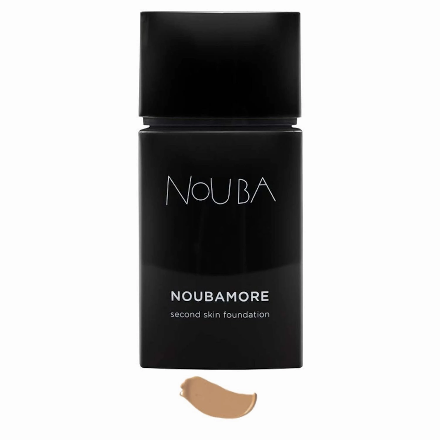 Noubamore Second Skin Foundation by Nouba - Long Lasting Coverage With Jojoba Extract Luminous Makeup Light Texture - Nude Skin Effect - Smoothes & Nourishes, Blends Perfectly (Color 88)