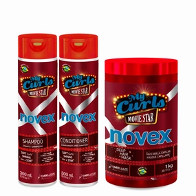 Novex My Curls Movie Star Shampoo   Conditioner 10.1oz   Hair Mask 35oz