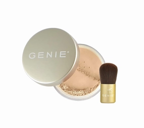 NUTRATANICALS Antioxidant Foundation Light, 8 gm & Small Kabuki Brush