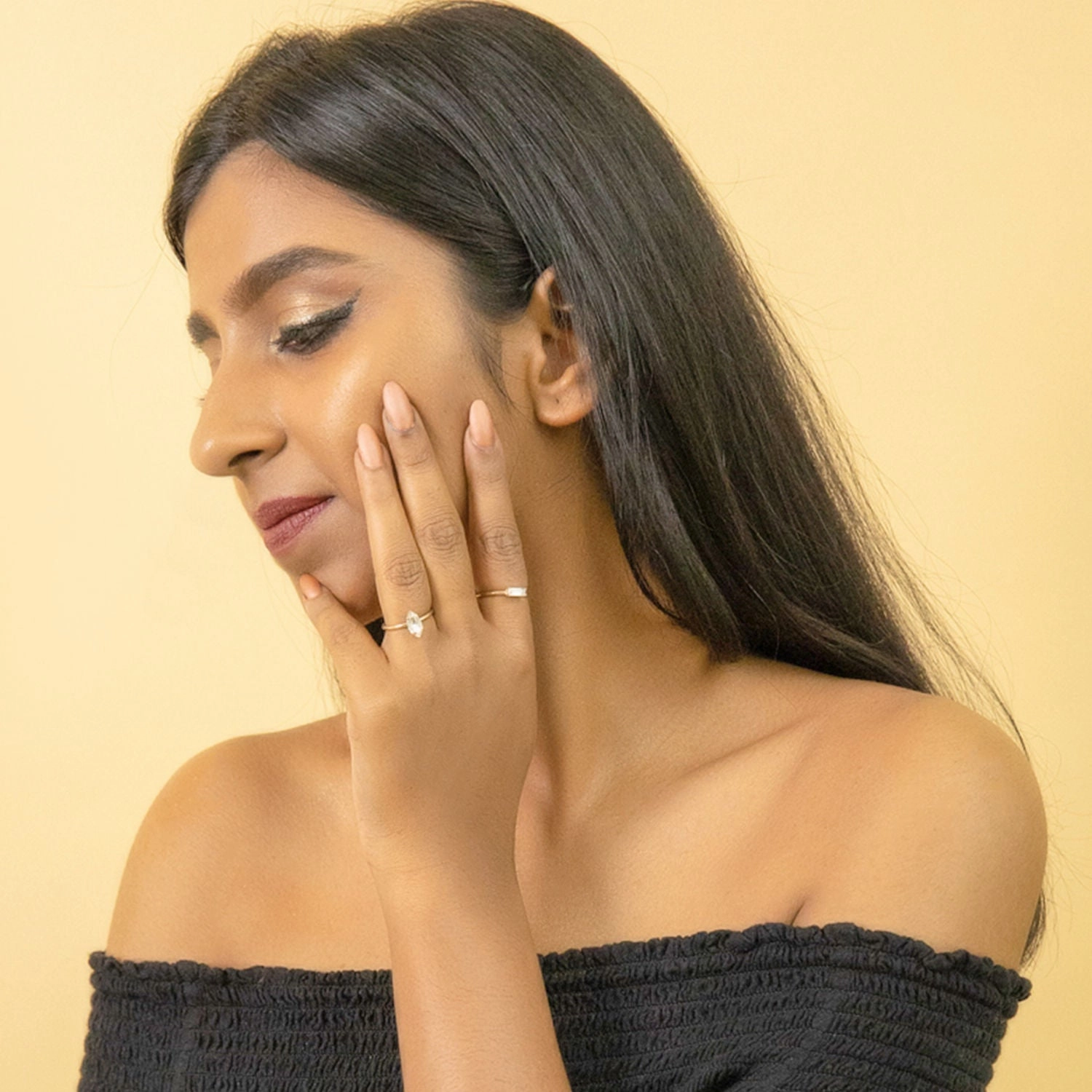 NY Bae Matte Chrome Nail Paint | Matte Finish | Chip Resistant | Cruelty Free | Travel Friendly | Mini Nail Paint - Peach Lace 05 (3 ml) 