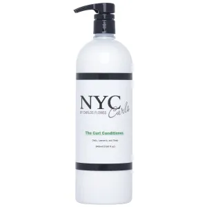 NYC Curls The Curl Conditioner | Daily, Leave-in, & Deep Conditioner for Curly, Coily, & Wavy Hair | 3 products in one | Silicone Free & Vegan | 945ml / 31.95 FL OZ
