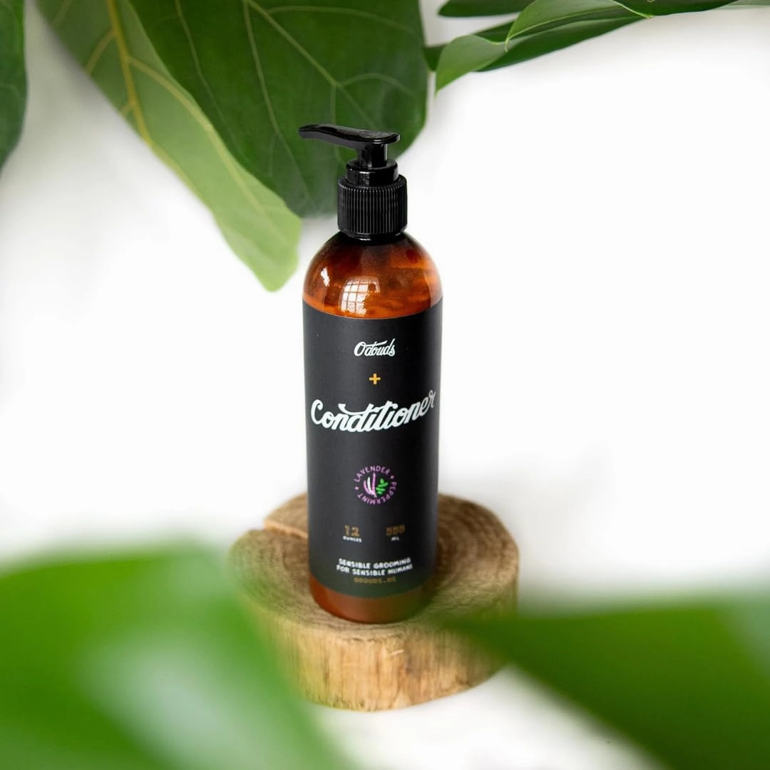 O'Douds Natural Hair Conditioner - Deeply Hydrates Hair & Scalp for All Hair Types - Plant-Based, Sulfate & Paraben Free Conditioner, Lavender & Peppermint, 12 oz.
