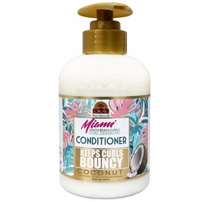 Okay Pure Naturals Miami South Beach Curls, Coconut Curl Enhancer Conditioner, 12 oz (354.8 ml)