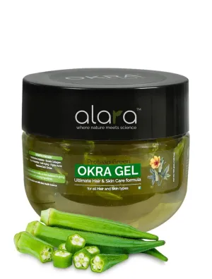 Okr.a Gel | Natural Skin & Hair Repair | Anti-Aging, Acne & Dandruff Control, Hydrating & Glowing Skin | Booster & Scar Fading Formula | Multipurpose Ladyfinger Gel – 100g