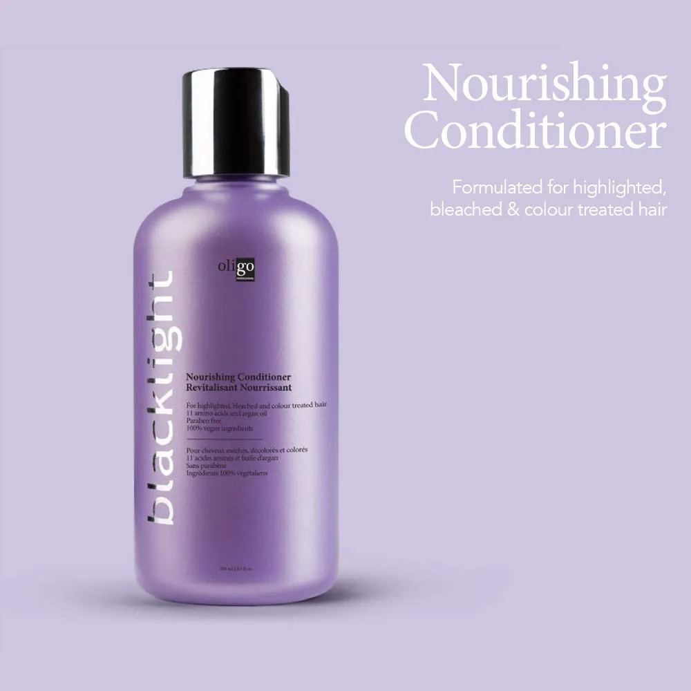Oligo Professionnel Blacklight Nourishing Conditioner | Paraben Free | Moisturizing Hydration | Vegan Friendly Color Extender