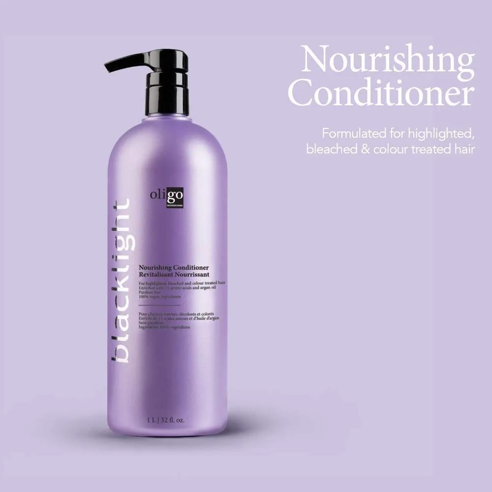 Oligo Professionnel Blacklight Nourishing Conditioner | Paraben Free | Moisturizing Hydration | Vegan Friendly Color Extender