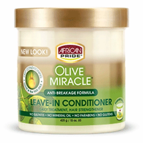 OLIVE MIRACLE Leave-In Conditioner 15oz by AFRICAN PRIDE