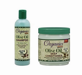 Olive Oil Shampoo & Olive Oil Deep Conditioner Duo Pack - Great For Itchy Scalp, And Treats Damaged And Weak Hair Types