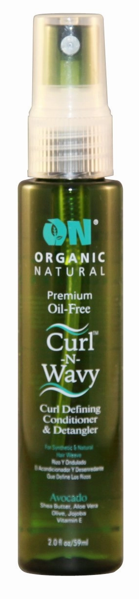 On Curl N Wavy Curl Defining Conditioner & Detangler, Avocado 2 oz. (Pack of 6)