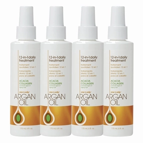 One N' Only Argan Oil 12-in-1 Daily Treatment, 6 oz (Pack of 4)