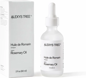 Organic Rosemary Oil - 100% Pure Premium Grade Essential Oil for Hair, Scalp, Eyelashes and Eyebrows & Body - 60 ML, 1 Fl Oz