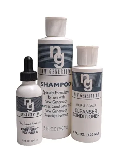 Original Shampoo, Cleanser/Conditioner, Overnight Formula - Helps to Control Hair Loss and Thinning Hair