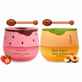 Original My Bee Balm Lip Balm - Propolis Hydrating Balm Honey Pot for Dry, Chapped & Cracked Lips with Propolis, Honey & Vitamin E - Soften, Smooth & Reduce Lip Lines