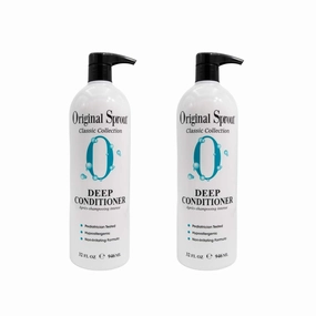 Original Sprout Deep Conditioner. Organic Vegan Deep Conditioning Treatment for Natural Hair Care. 32 Ounces. 2 Pack. (Packages May Vary)