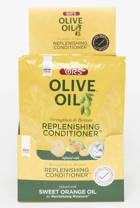ORS Olive Oil Strengthen & Nourish Replenishing Conditioner Travel Packet 1.75 Ounce (Pack of 12)