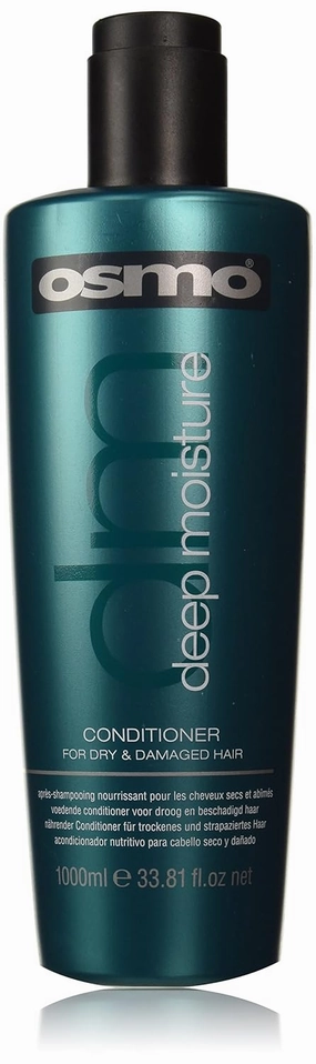 Osmo Deep Moisture Conditioner to Quench Your Hair with a Drench of Moisture, Tame Fiz and Smooth Your Hair with Ylang Ylang, Patchouli Oil and Panthenol Pro Vitamin B5, 1000ml