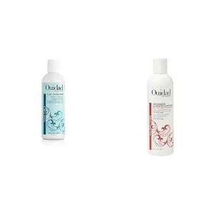 Ouidad Curl Care Duo: 8.5 fl oz Curl Quencher Moisturizing Conditioner & 8.5 fl oz Advanced Climate Control Heat & Humidity Gel for Defined, Frizz-Free Curls