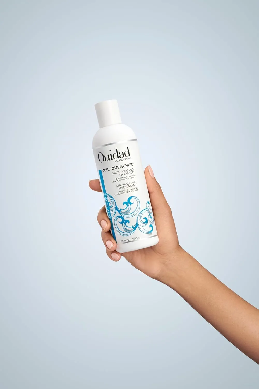Ouidad Curl Quencher Moisturizing Conditioner, Curl Defining Hair Conditioner for Soft, Nourished & Hydrated Curls, Helps Repair Damage, Creamy Detangling Conditioner, For Tight Curls