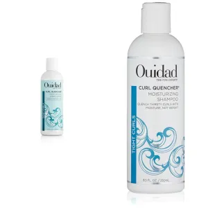 Ouidad Curl Quencher Moisturizing Conditioner, Curl Defining Hair Conditioner for Soft, Nourished & Hydrated Curls, Helps Repair Damage, Creamy Detangling Conditioner, For Tight Curls