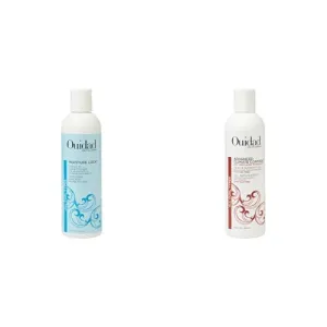 Ouidad Curly Hair Duo: Moisture Lock Leave In Conditioner 8.5 fl oz & Advanced Climate Control Heat & Humidity Gel 8.5 fl oz - For All Curl Types