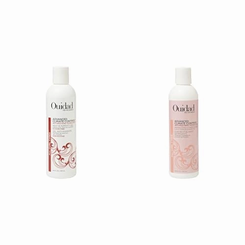 Ouidad Advanced Climate Control 8.5 fl oz Duo: Heat & Humidity Gel   Defrizzing Conditioner - Anti-Frizz Nano Technology for All Curl Types