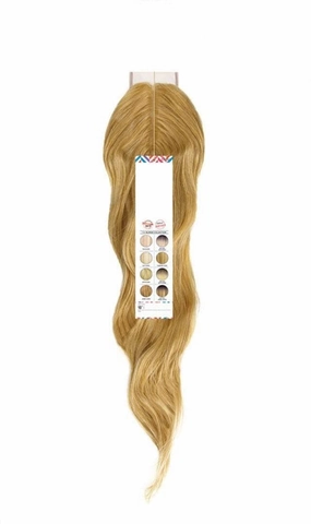 Outre Batik Colorbomb Lace Part Closure Long Length Wavy Style Synthetic Hair Pieces - 2X5 CLOSURE-LOOSE WAVE (DR-Butter-Blonde)