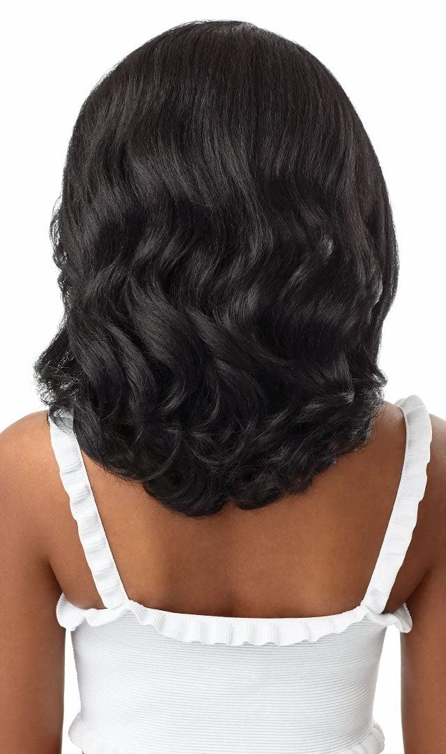 Outre EveryWear Synthetic HD Lace Front Wig - EVERY 6 (1B Off Black)