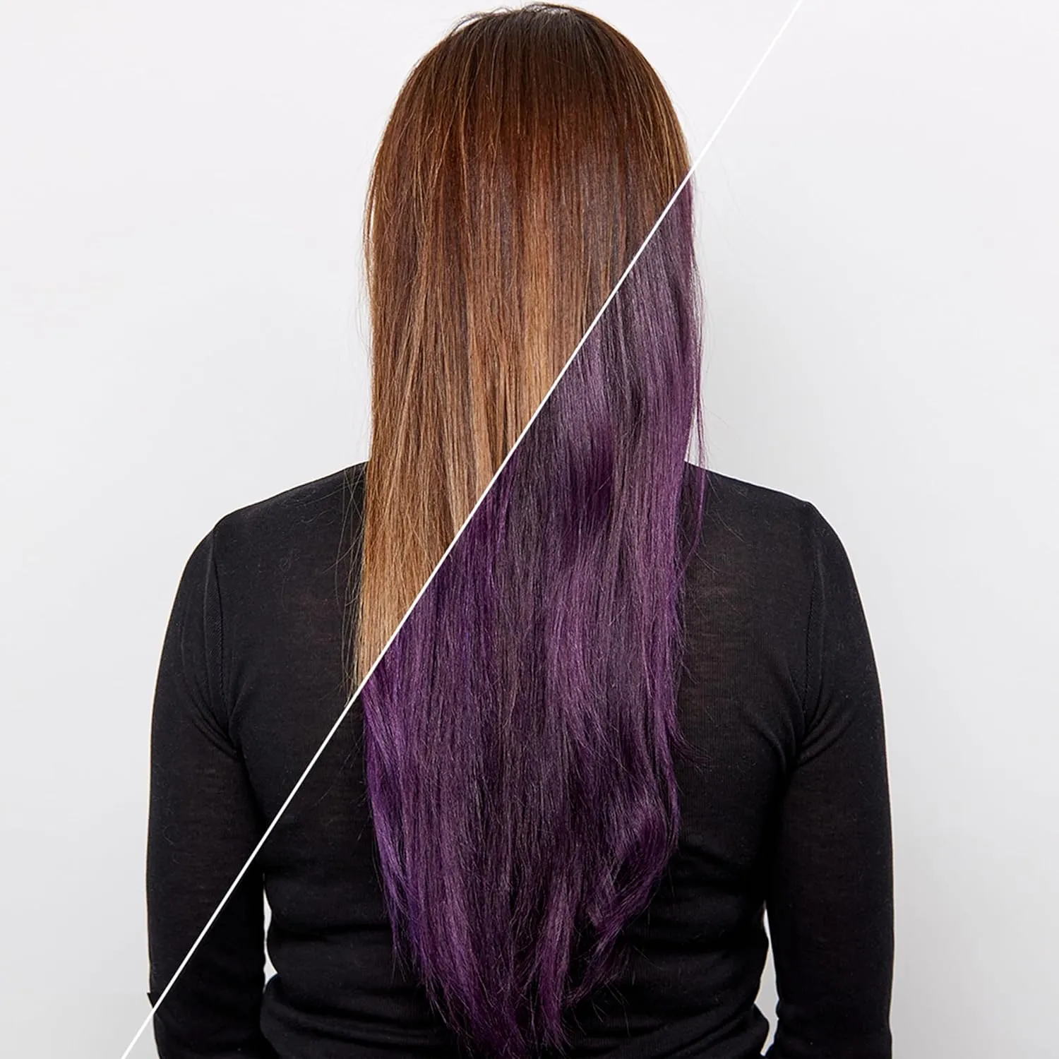 Overtone Color Depositing Semi-Permanent Hair Dye Conditioner - 8 oz For Natural & Color-Treated Hair, Moisturizing Shea Butter & Coconut Oil - Vegan & Cruelty-Free, Purple For Brown is now Royal Plum