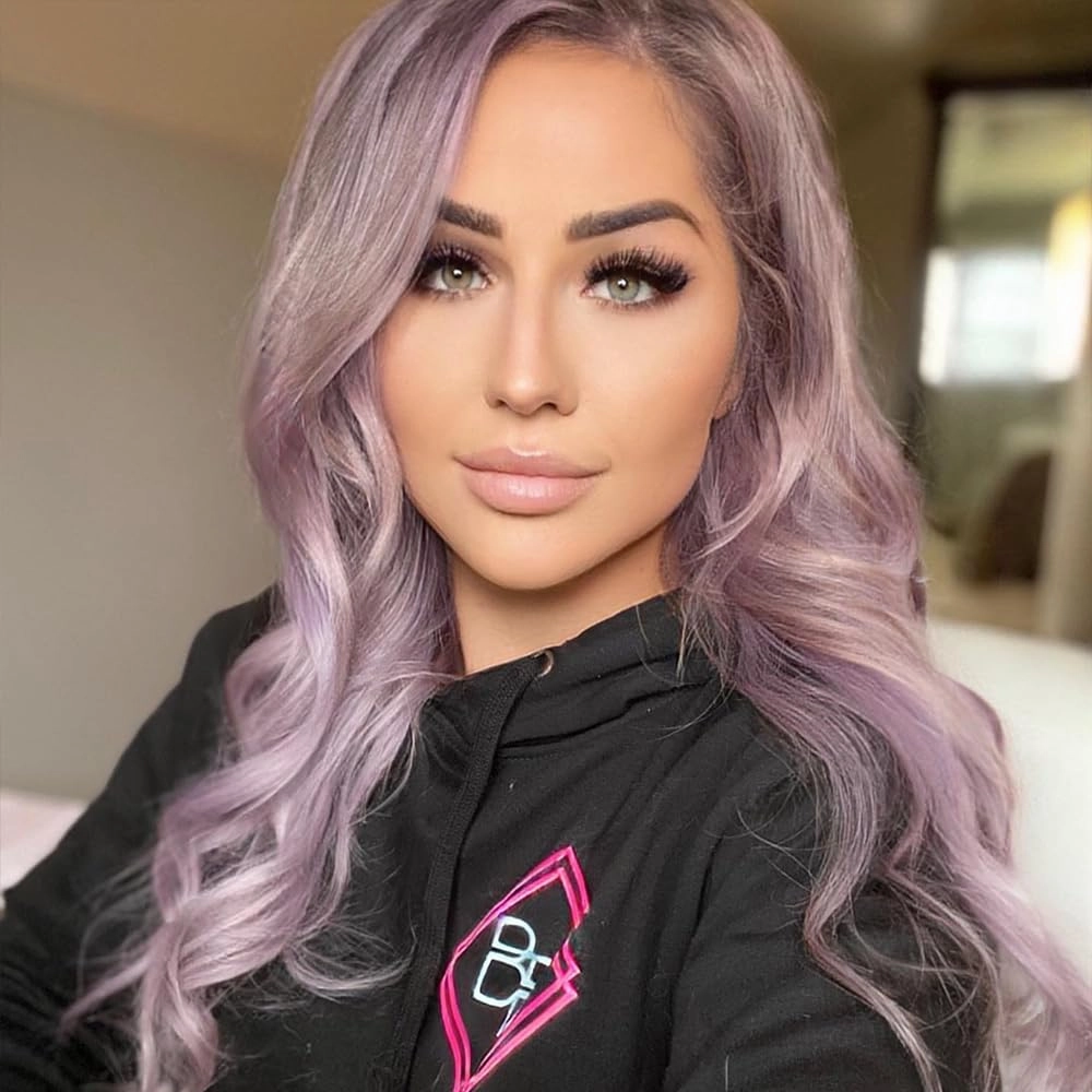 oVertone Daily Color Depositing Conditioner: 8oz Temporary Coloring Conditioner w/Shea Butter & Coconut Oil, Refresh Color & Prevent Fading, Vegan & Cruelty-Free, Pastel Purple is Lilac Lotus