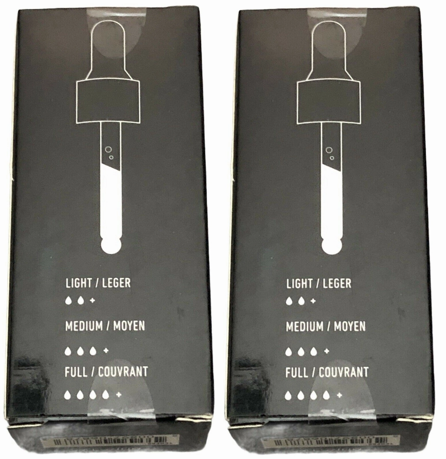 Pack of 2 NYX Total Control Drop Foundation, Mahogany # TCDF16