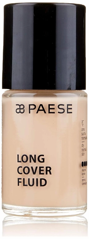 Paese Cosmetics Long Cover Fluid Foundation, Shade Number 01 30 ml