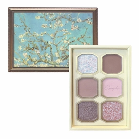 Painting Shadow Palette 09 Almond Blossom, Eyeshadow Palette, Warm Deep, Cruelty-Free, Smudge-Proof, Smooth Powder, High Blendable, High Pigmented