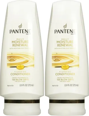 Pantene Conditioner Daily Moisture Renewal 12 Ounce (2 Pack)