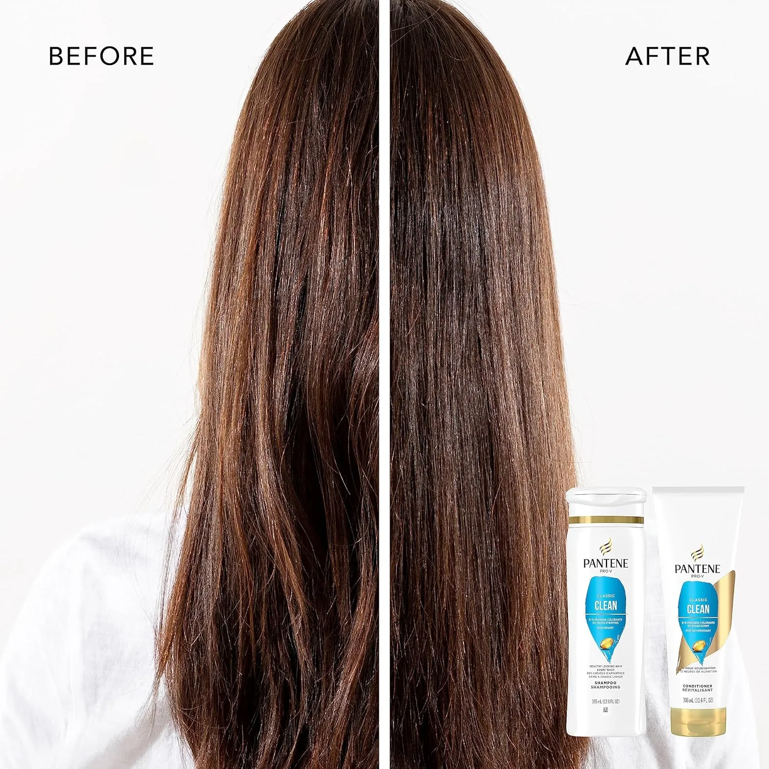 Pantene PRO-V Classic Clean 2in1 Shampoo   Conditioner, 12.0oz