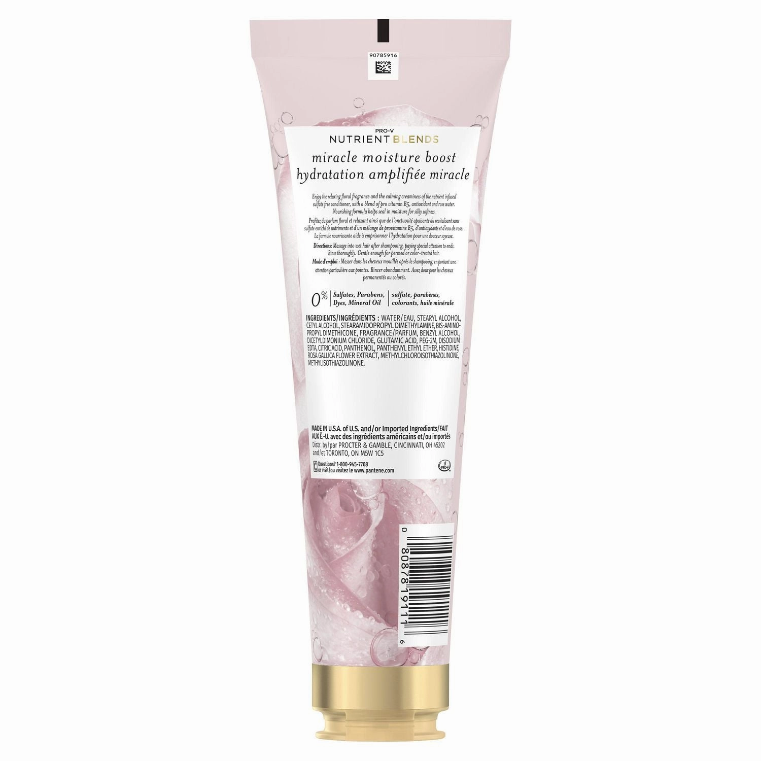 Pantene Miracle Moisture Boost with Rose Water 237mL