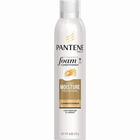 Pantene Pro-V Haircare - Foam Conditioner - Daily Moisture Renewal - Net Wt. 6 OZ (170 g) Per Can - One (1) Can