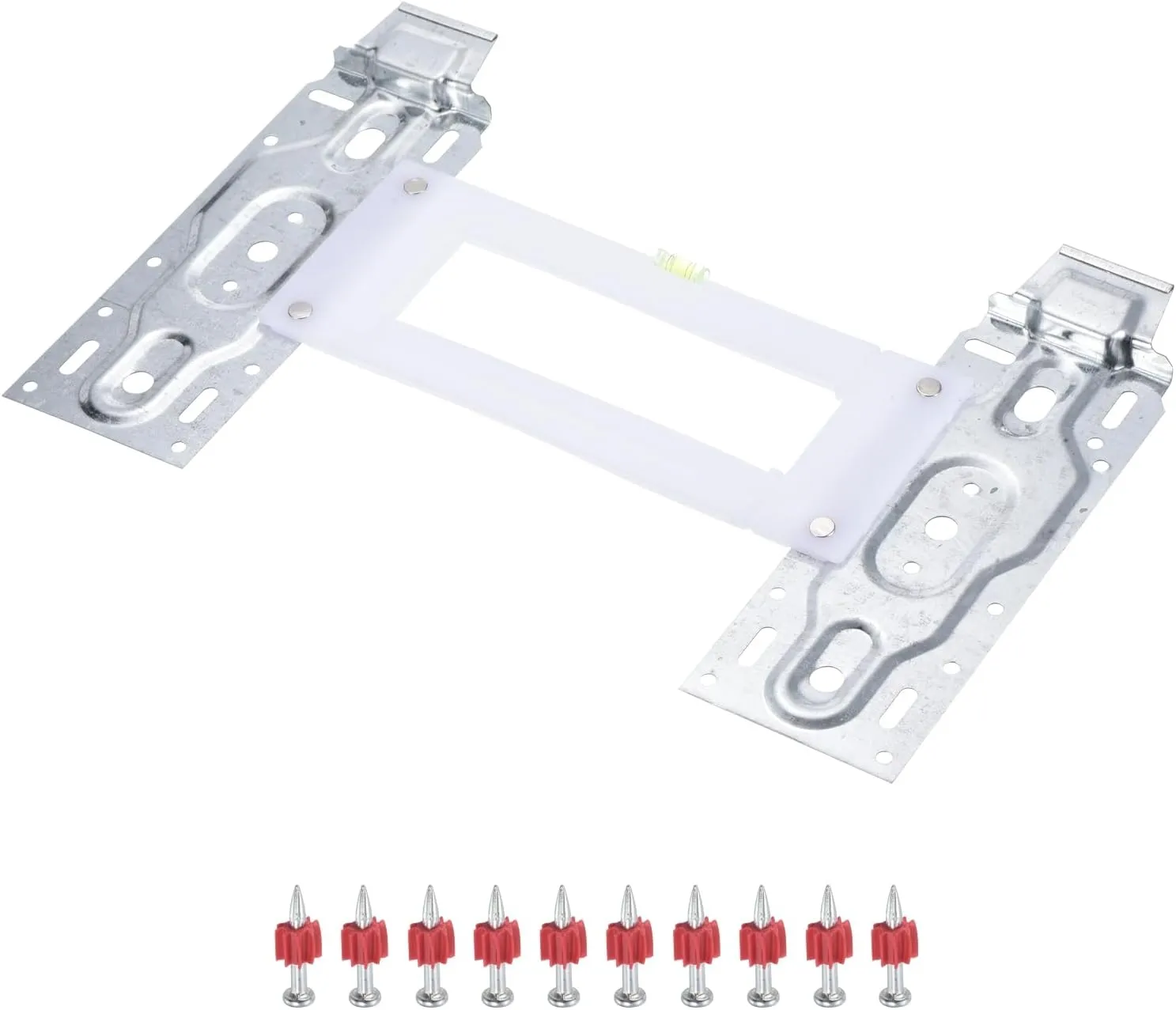 PATIKIL Air Conditioner Wall Mount Bracket, Indoor Internal Unit Universal Hanging Plate Hook Support Bracket Board Adjustable for HVAC
