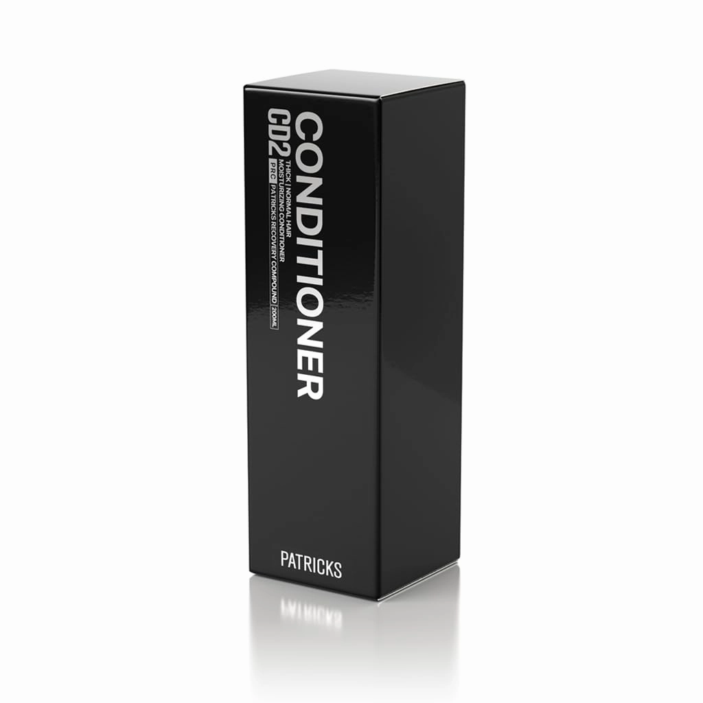 PATRICKS | CD2 Moisturizing Conditioner for Men | Supports Hair Repair, Improves Protein Integrity, Restores Moisture | DHT Blocker | For Normal to Thick Hair | 200mL