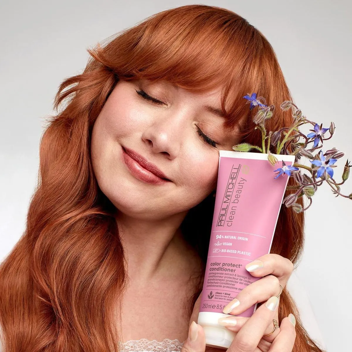 Paul Mitchell Clean Beauty Color Protect Conditioner, Replenishes, Extends Color Vibrancy, For Color-Treated Hair